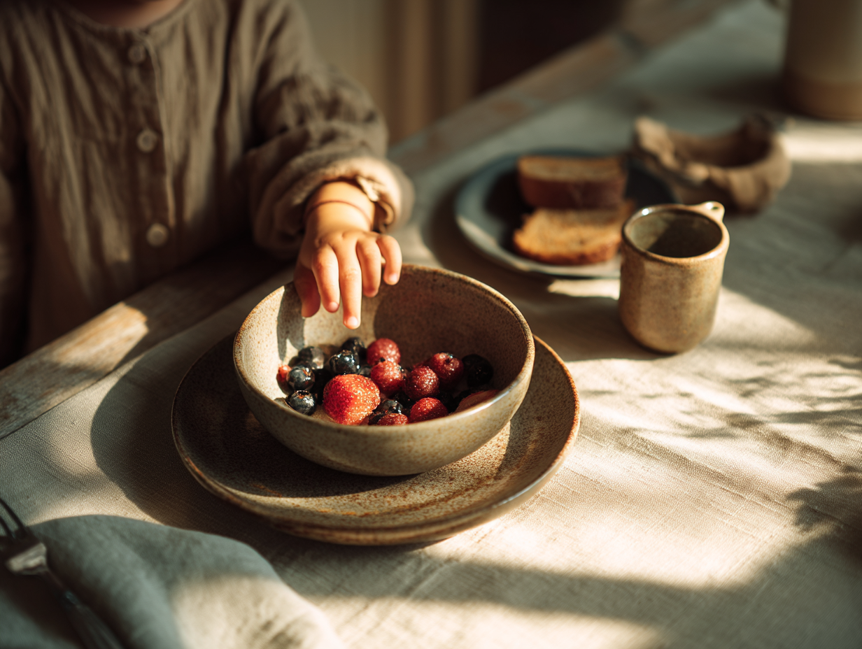 Breakfast table